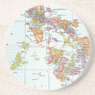 MAP: PHILIPPINES, 1905 COASTER