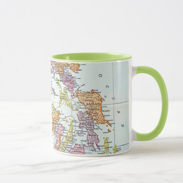 MAP: PHILIPPINES, 1905 MUG (Right)