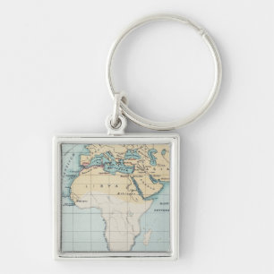 MAP: PHOENICIAN EMPIRE KEY RING