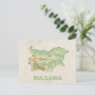 MAP POSTCARDS ♥ Bulgaria
