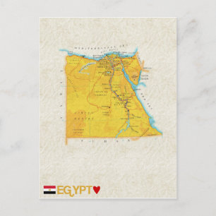 MAP POSTCARDS ♥ Egypt