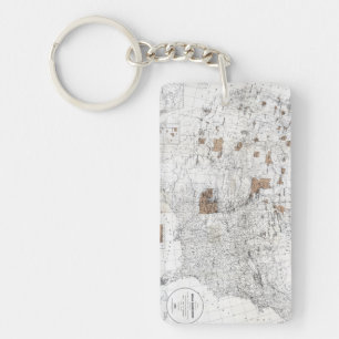 MAP: RESERVATIONS, 1888 KEY RING