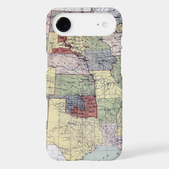 MAP: RESERVATIONS, 1892 Case-Mate SAMSUNG GALAXY CASE (Back)