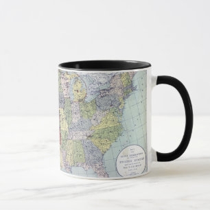 MAP: RESERVATIONS, 1892 MUG
