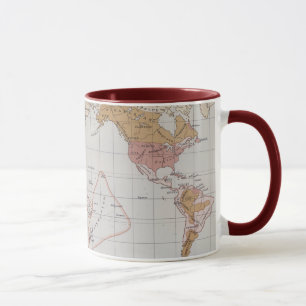 Map showing the Languages of the World Mug