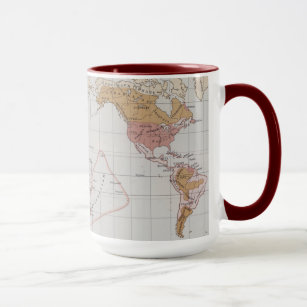 Map showing the Languages of the World Mug