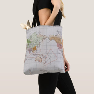 Map showing the Languages of the World Tote Bag