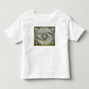 Map Showing Tycho Brahe's System of Planetary Orbi Toddler T-Shirt