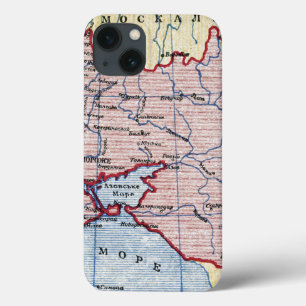MAP: UKRAINE, c1906 iPhone 13 Case