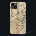 MAP: USA, 1783 iPhone 13 CASE<br><div class="desc">'The United States according to the definitive treaty of peace signed at Paris Sept. 3d. 1783.' Map by William McMurray,  1784.</div>
