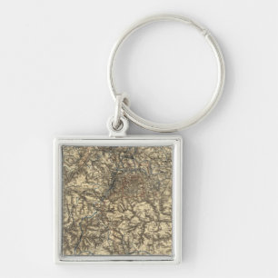 Map V illustrating the Military Operations Key Ring