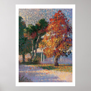 Maple and Palm Trees print