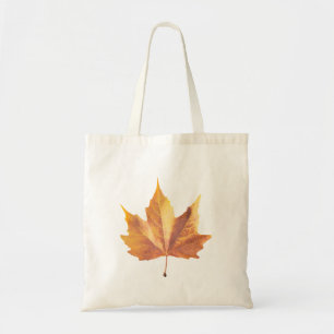 Maple autumn leaf tote bag