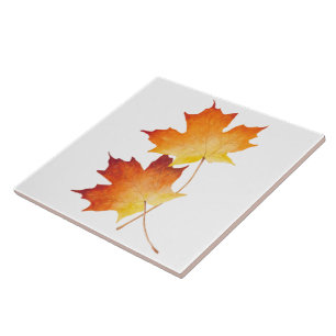 Maple Couple on a Ceramic Tile