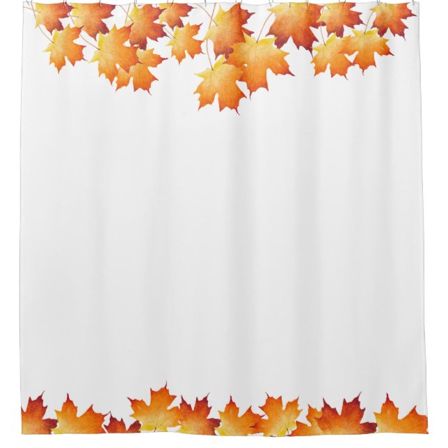Maple Couple on a Shower Curtain (Front)