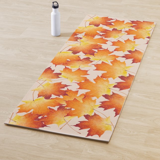 Maple Couple on a Yoga Mat (In Situ)