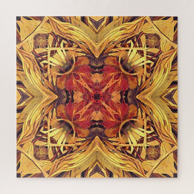 Maple Fire Jigsaw Puzzle (Vertical)