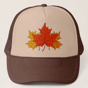 Maple hat. trucker hat