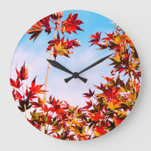Maple Large Clock