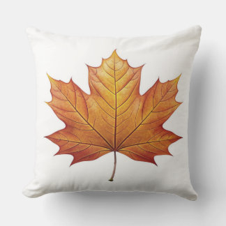 Maple Leaf Autumn Pillow