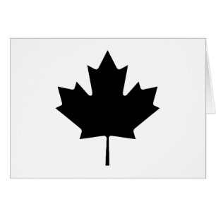 Maple Leaf Black Transp The MUSEUM Zazzle Gifts