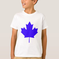 Maple Leaf BlueTransp The MUSEUM Zazzle Gifts