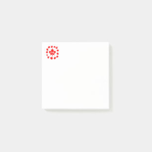 Maple Leaf Canada 150 customisable Post-it Notes