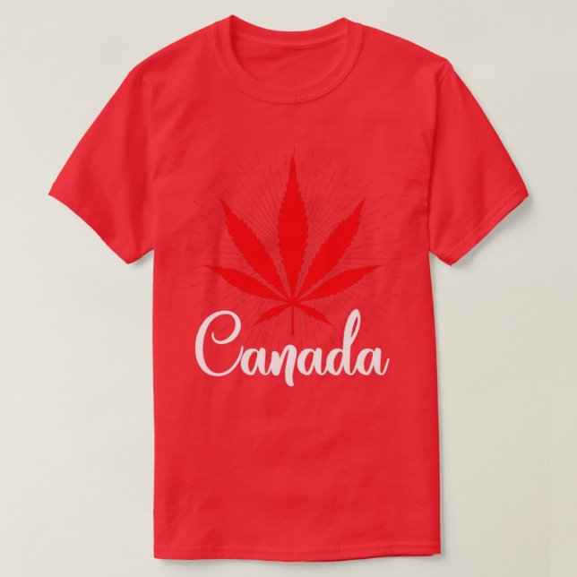 Maple Leaf Canada T-Shirt (Design Front)