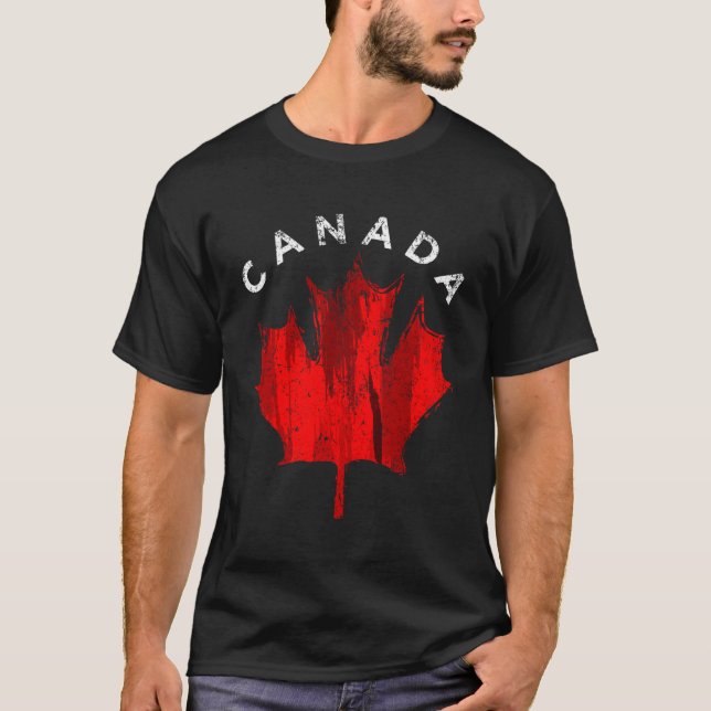 Maple Leaf Canada T-Shirt (Front)