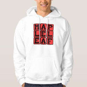Maple Leaf, Canadian Flag Hoodie