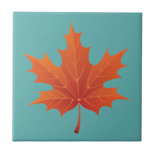 Maple Leaf Ceramic Tile