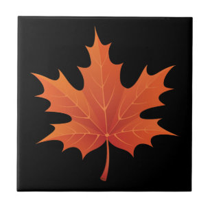 Maple Leaf Ceramic Tile
