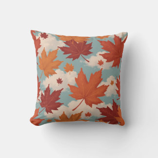 Maple leaf cushion