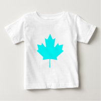 Maple Leaf CyanTransp The MUSEUM Zazzle Gifts