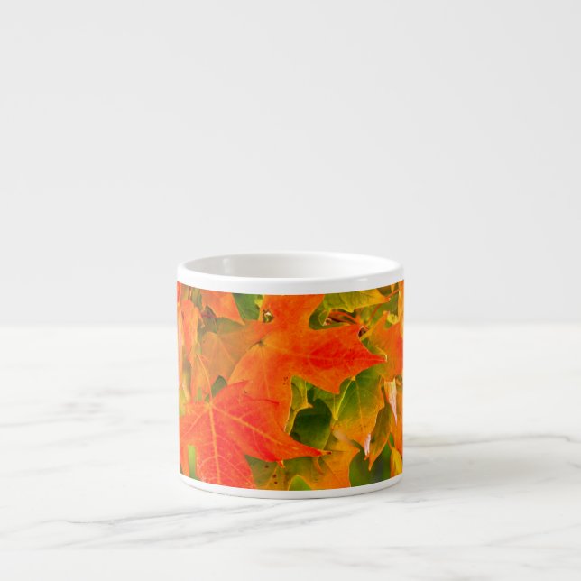 Maple Leaf Dance Espresso Cup (Front)