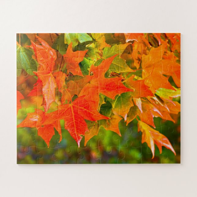 Maple Leaf Dance Jigsaw Puzzle (Horizontal)