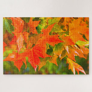 Maple Leaf Dance Jigsaw Puzzle