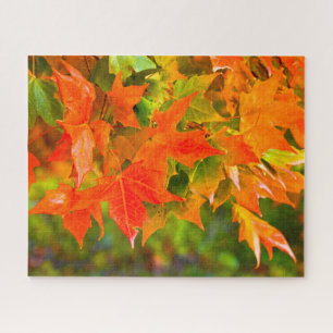 Maple Leaf Dance Jigsaw Puzzle