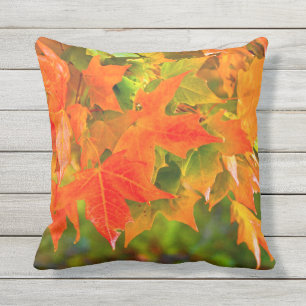 Maple Leaf Dance Outdoor Cushion