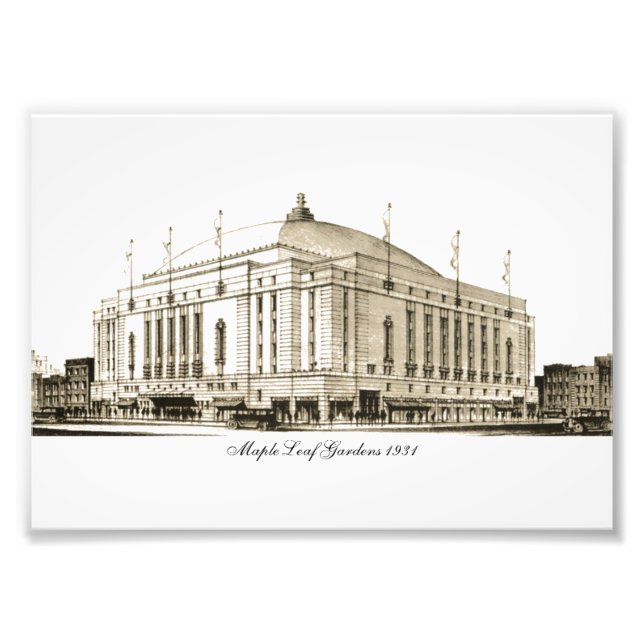 Maple Leaf Gardens 1931 Photo Print (Front)