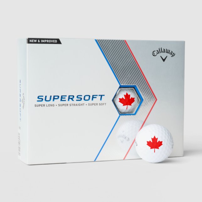 MAPLE LEAF GOLF BALLS (Packaging)
