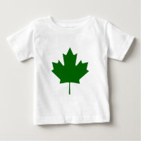 Maple Leaf Green DkTransp The MUSEUM Zazzle Gifts