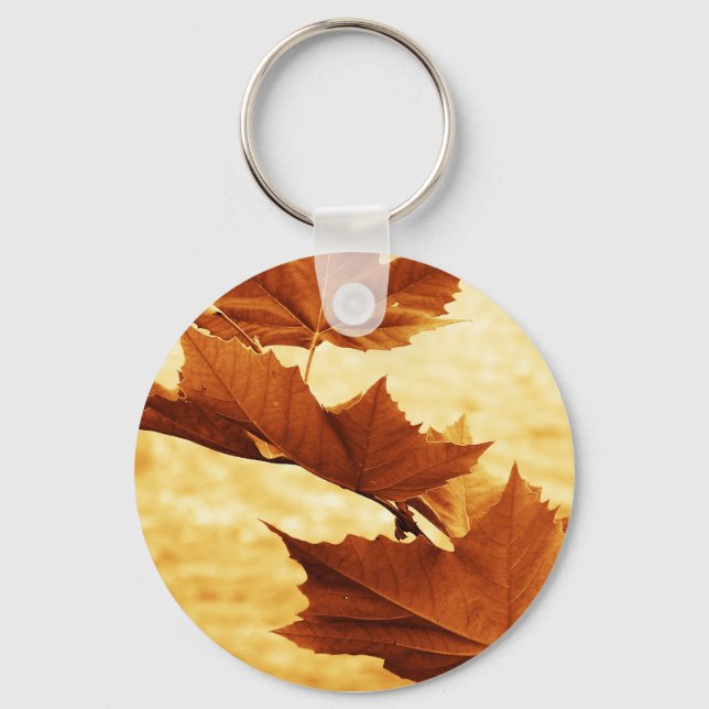 Maple leaf Keychain (Front)