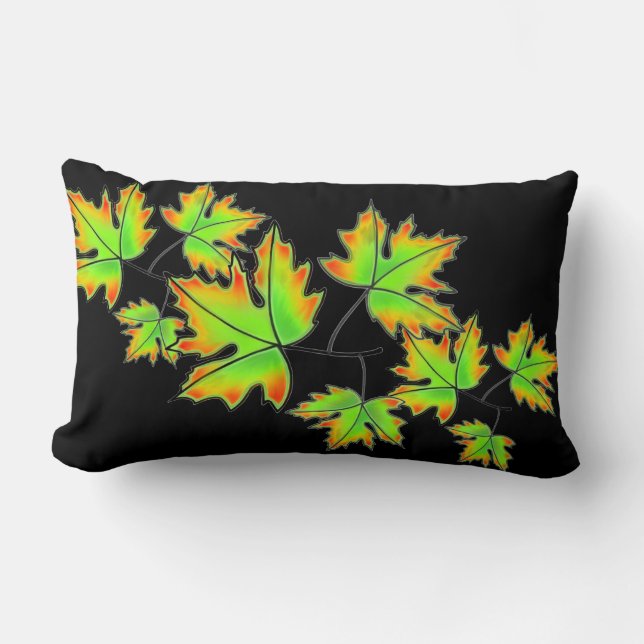 Maple Leaf Lumbar Cushion (Front)
