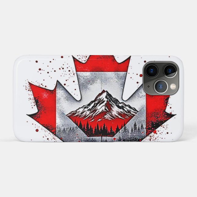 Maple Leaf Mountain Soul Case-Mate iPhone Case (Back (Horizontal))