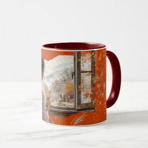 maple leaf mug