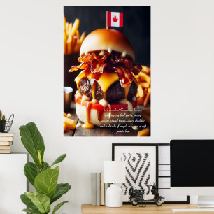Maple Leaf Munchies: Canadian Classic 24x36 Poster