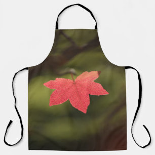 Maple Leaf Nature Photo Apron