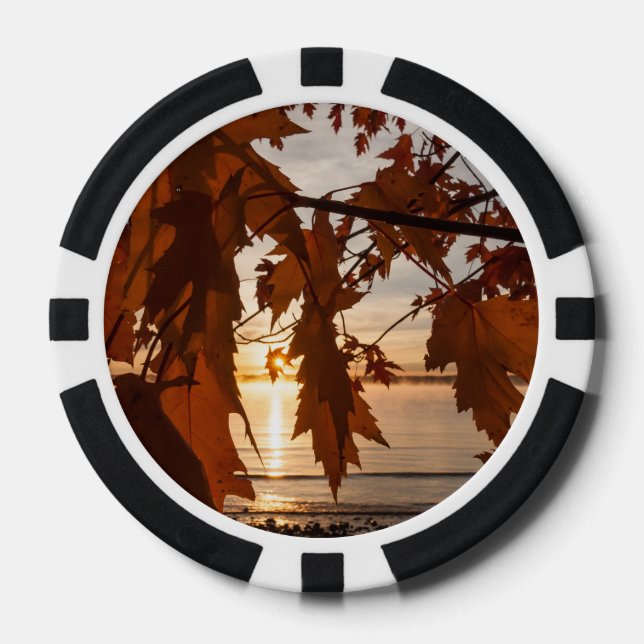 Maple Leaf Poker Token (Front)