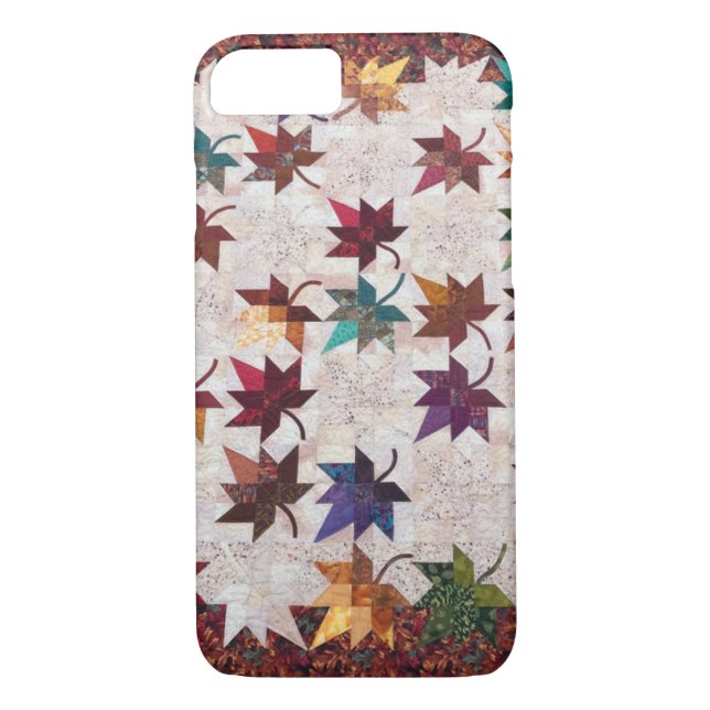 Maple Leaf Quilt Phone Case (Back)